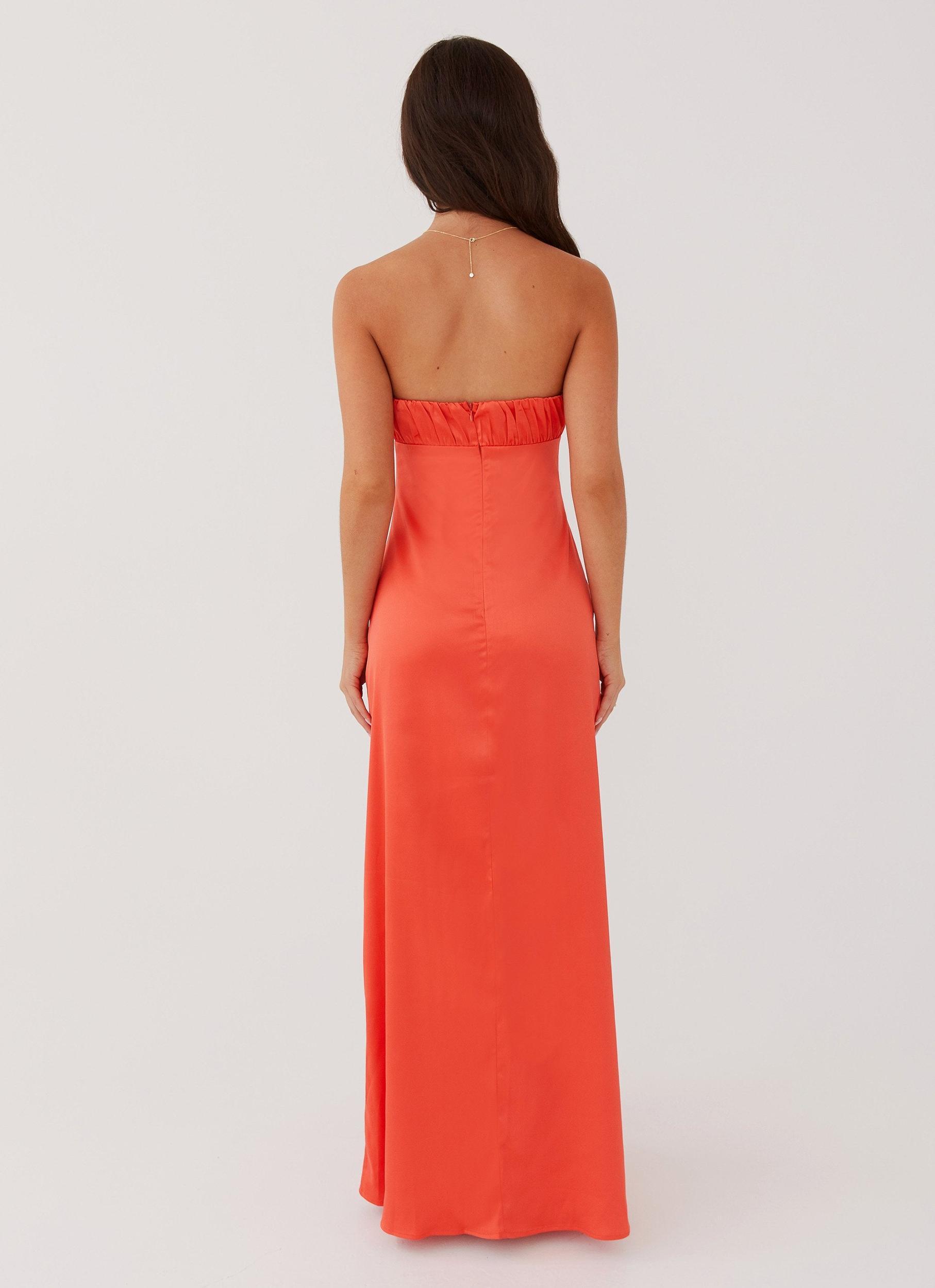 Marion Maxi Dress - Papaya Product Image