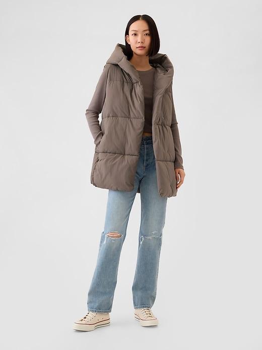 Duvet Wrap Puffer Vest Product Image