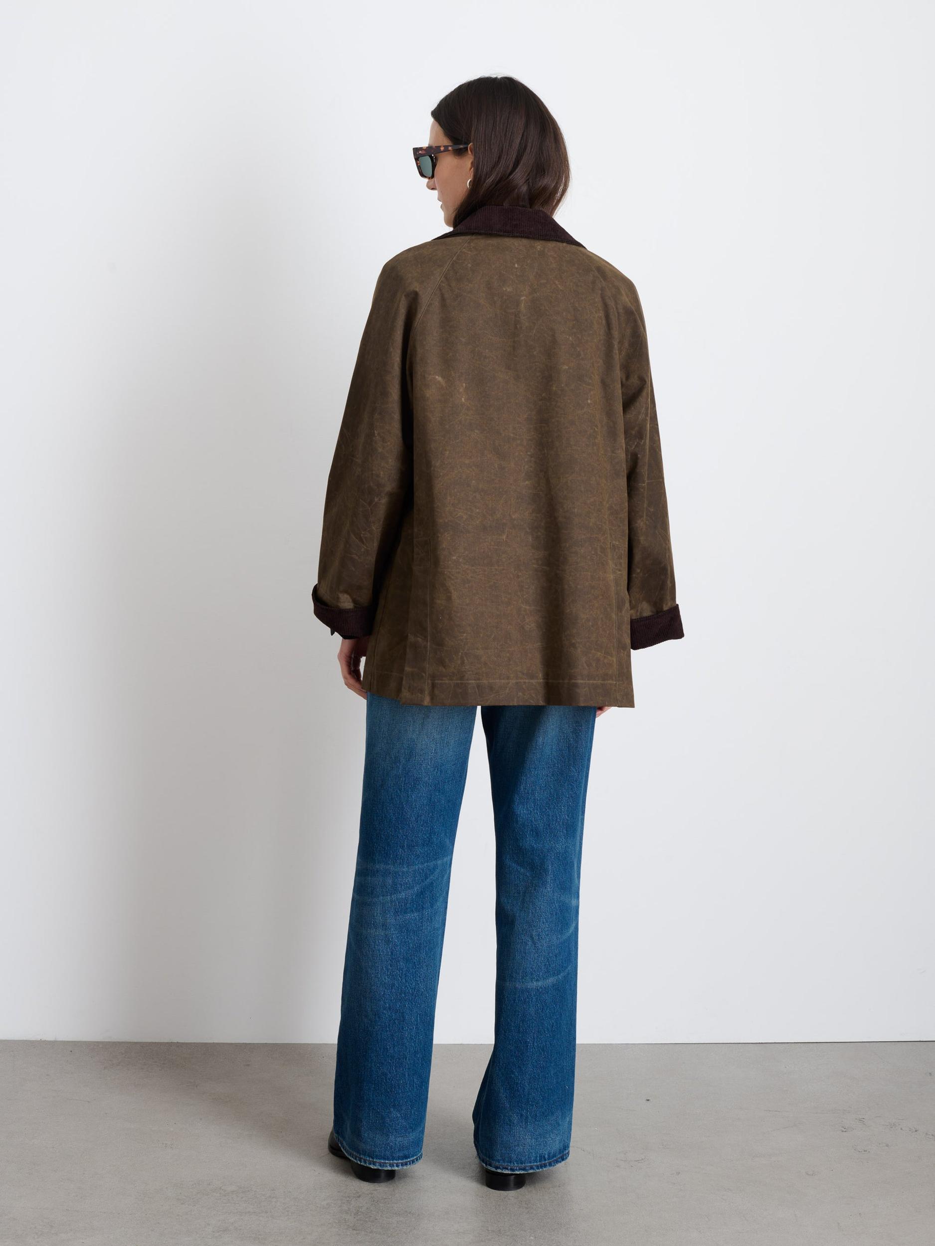 Chiltern Street Jacket In Waxed Cotton Product Image