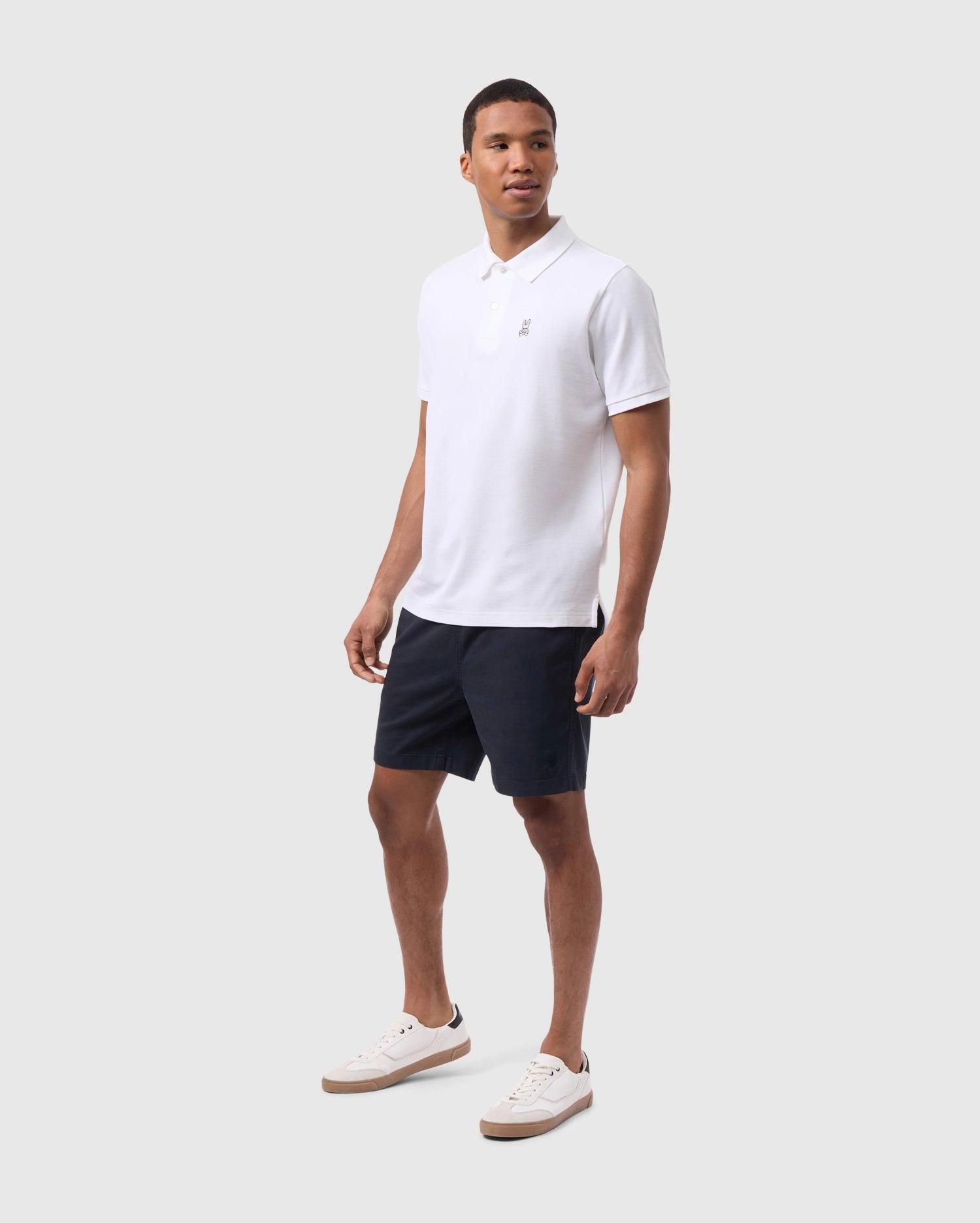 Men's Willis Stretch Tencel Short 410 NAVY / S Product Image