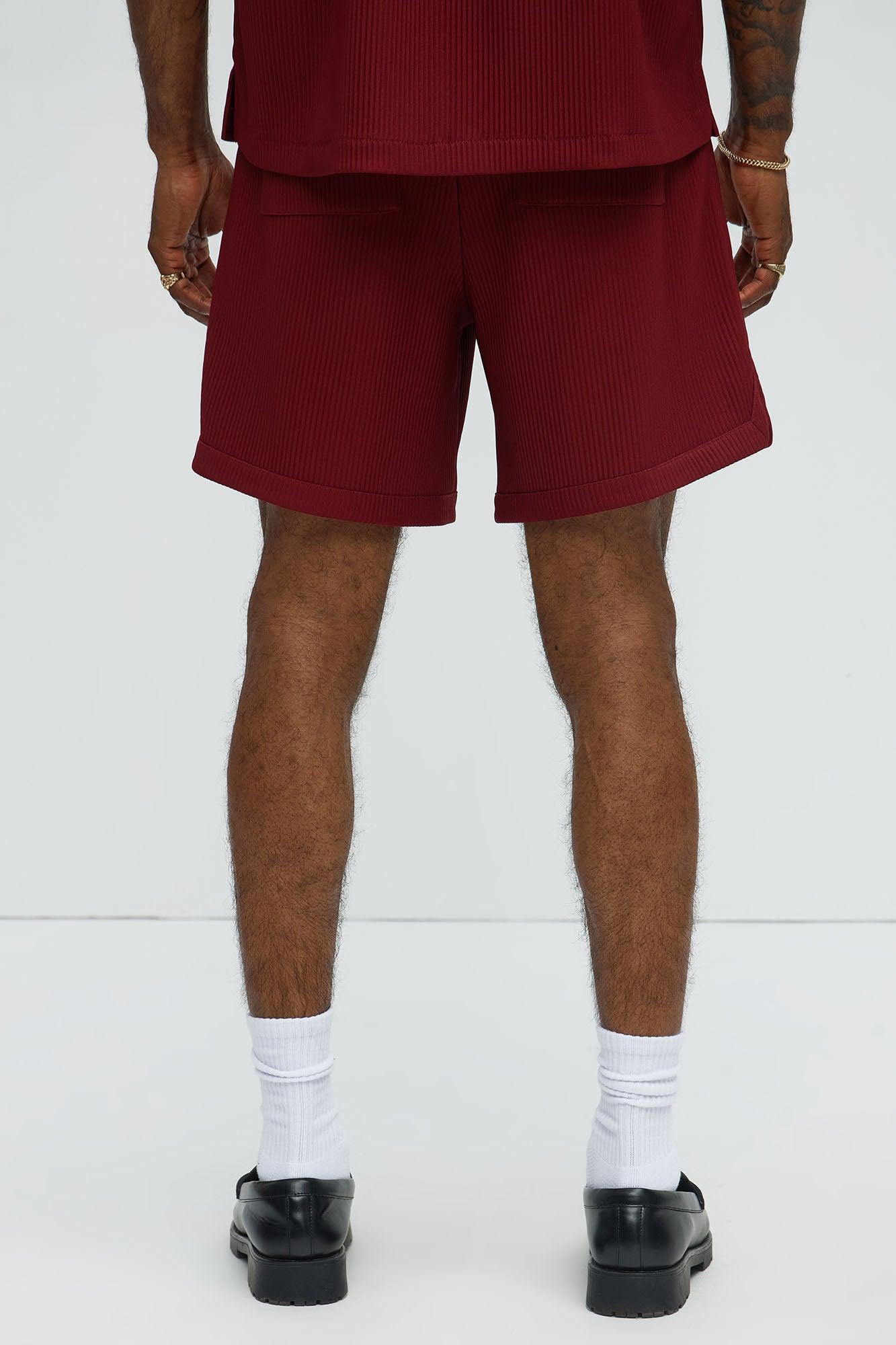 Show Up Basketball Short - Burgundy Product Image