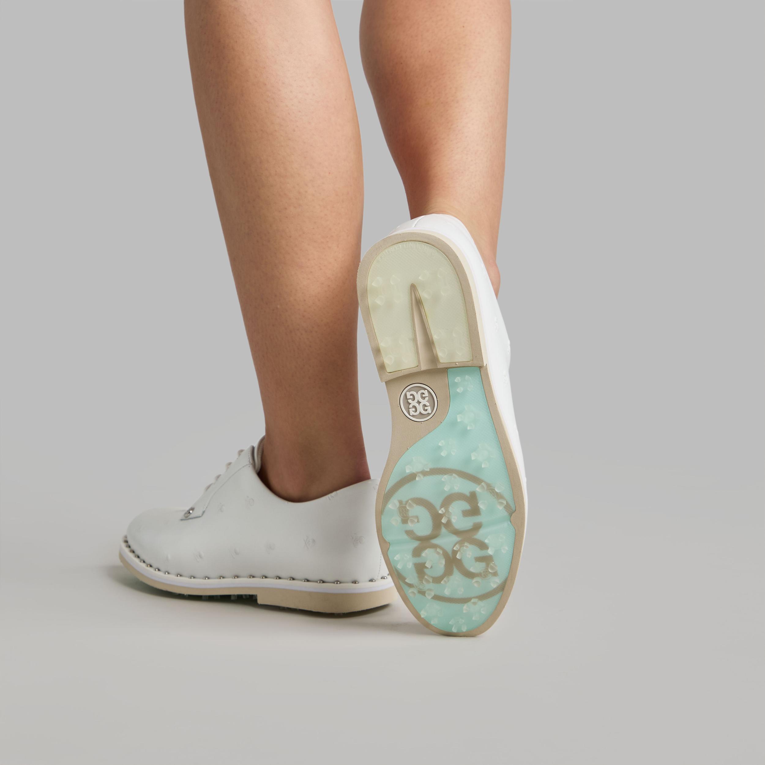 WOMEN'S GALLIVANTER STUDDED LEATHER SKULL & TEES GOLF SHOE Product Image