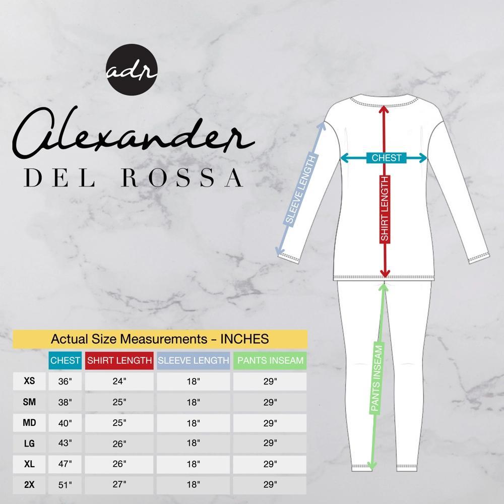 ADR Women's Pajamas Set, Soft Ribbed Knit Waffle Pajamas Lounge Set, Long Sleeve Drop Shoulder V-neck Top and Leggings PJ Pants Product Image