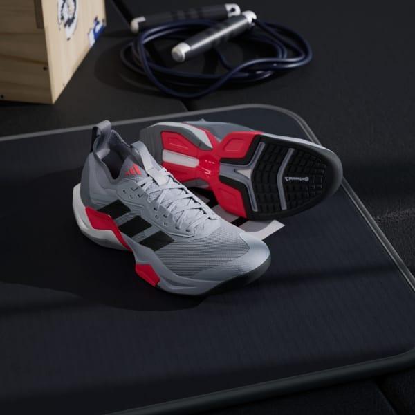 adidas Rapidmove ADV 2 HIIT training shoes Halo Silver 8 Mens Product Image