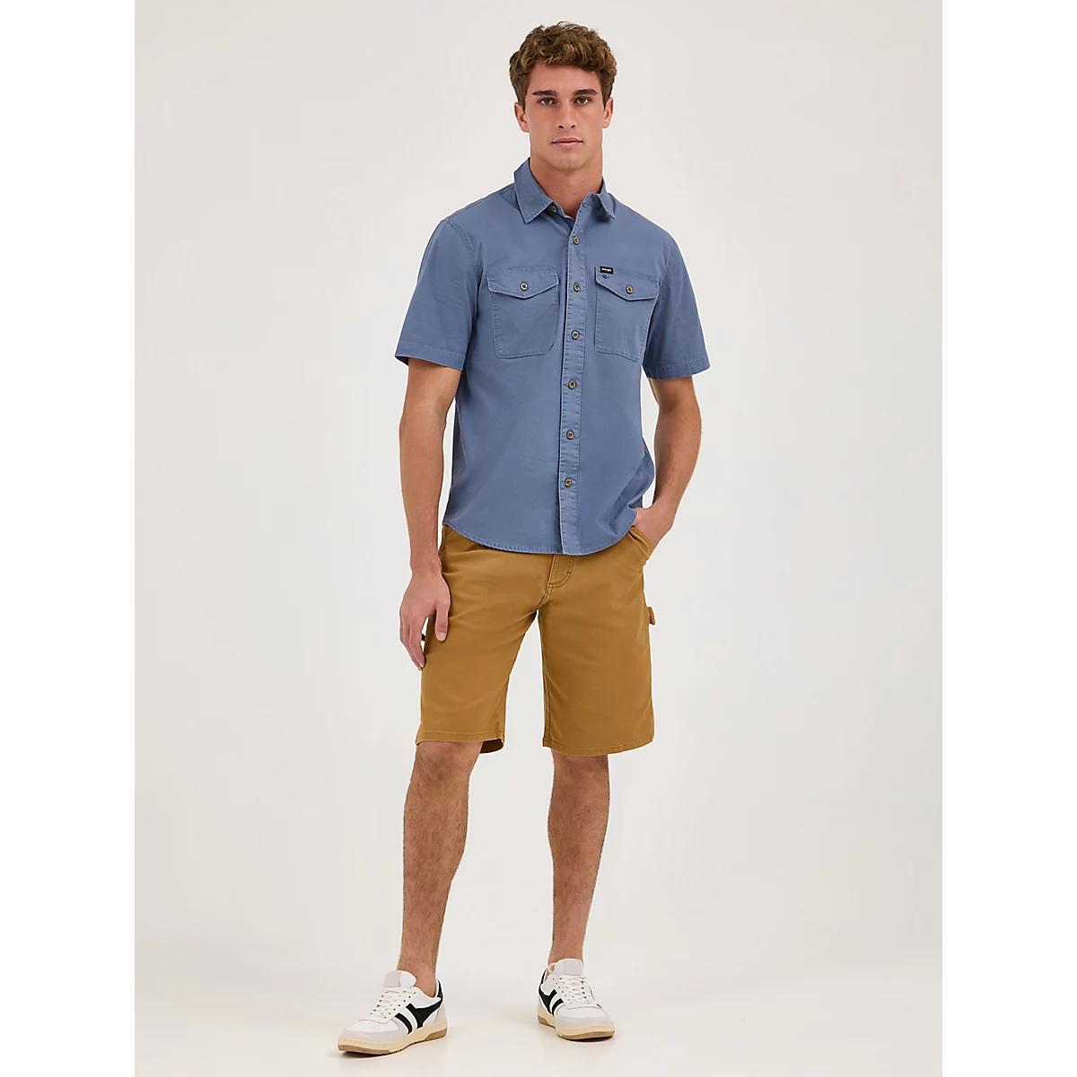 Men's Carpenter Short in Military Olive Product Image