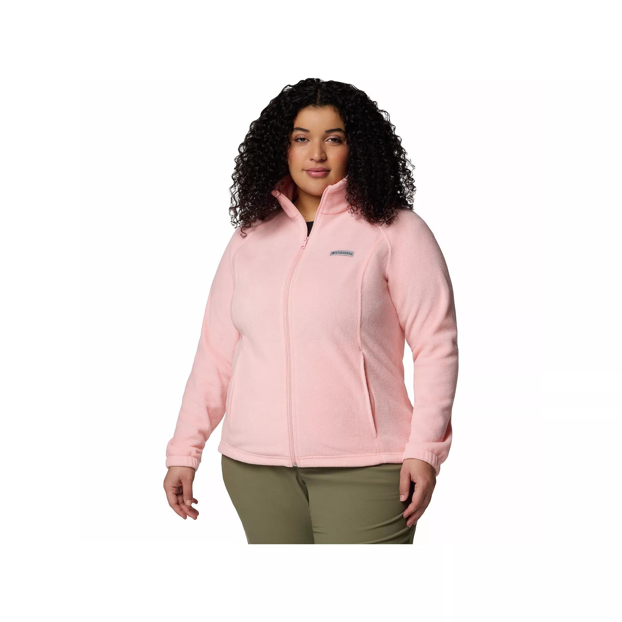 Plus Size Columbia Benton Springs Full-Zip Fleece Jacket, Women's, Size: 1XL, Spray Product Image
