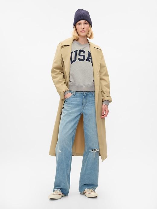 Vintage Soft USA Sweatshirt Product Image