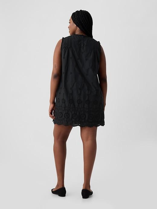 Gap × DÔEN Eyelet Mini Dress Product Image
