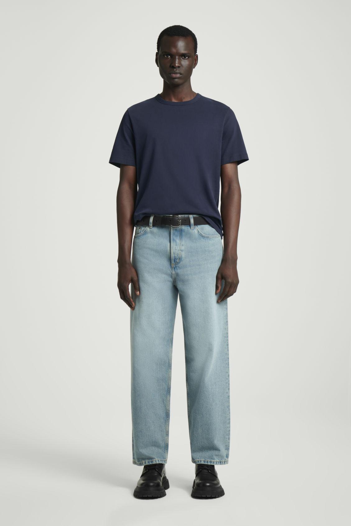 REGULAR LIGHTWEIGHT BRUSHED-COTTON T-SHIRT Product Image