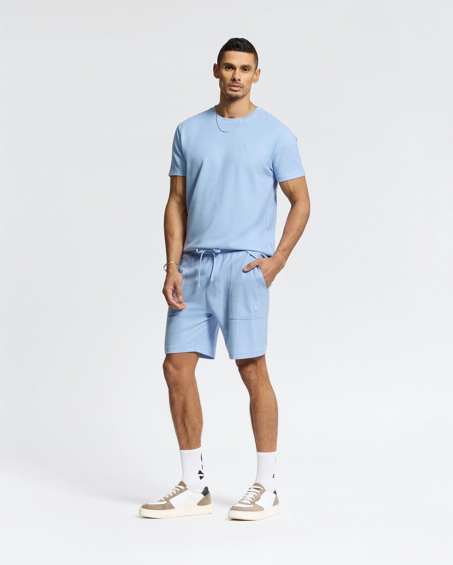 Men's Taylor Light Pique Sweatshort 472 SERENITY / L Product Image