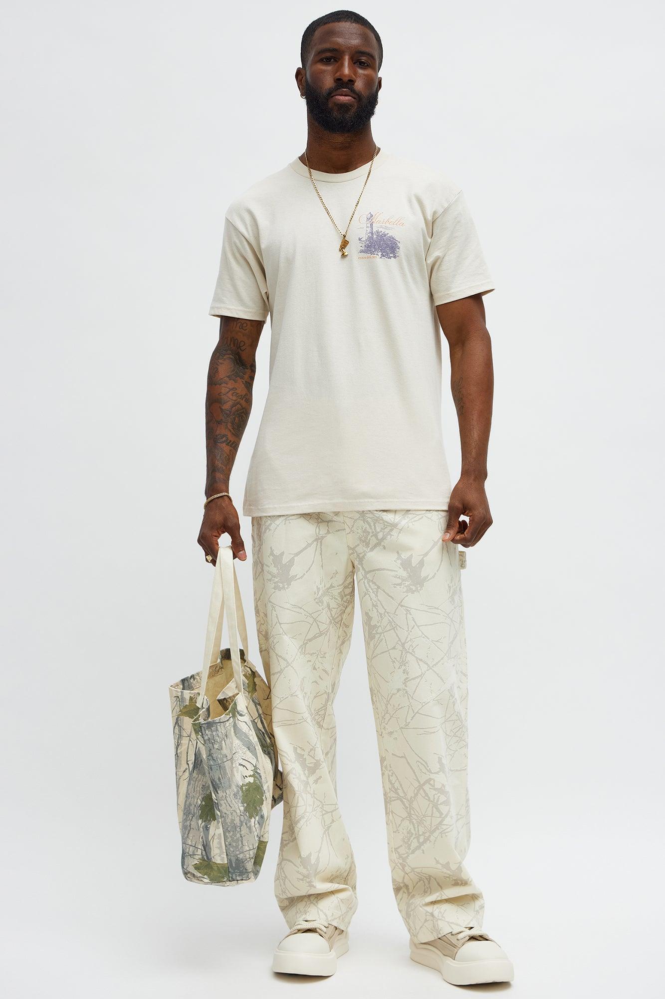 Marbella Spain Short Sleeve Tee - Cream Product Image
