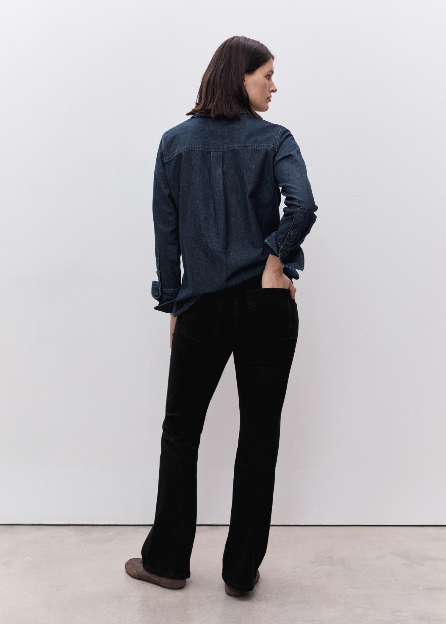 Maternity flared jeans - Women | MANGO USA Product Image