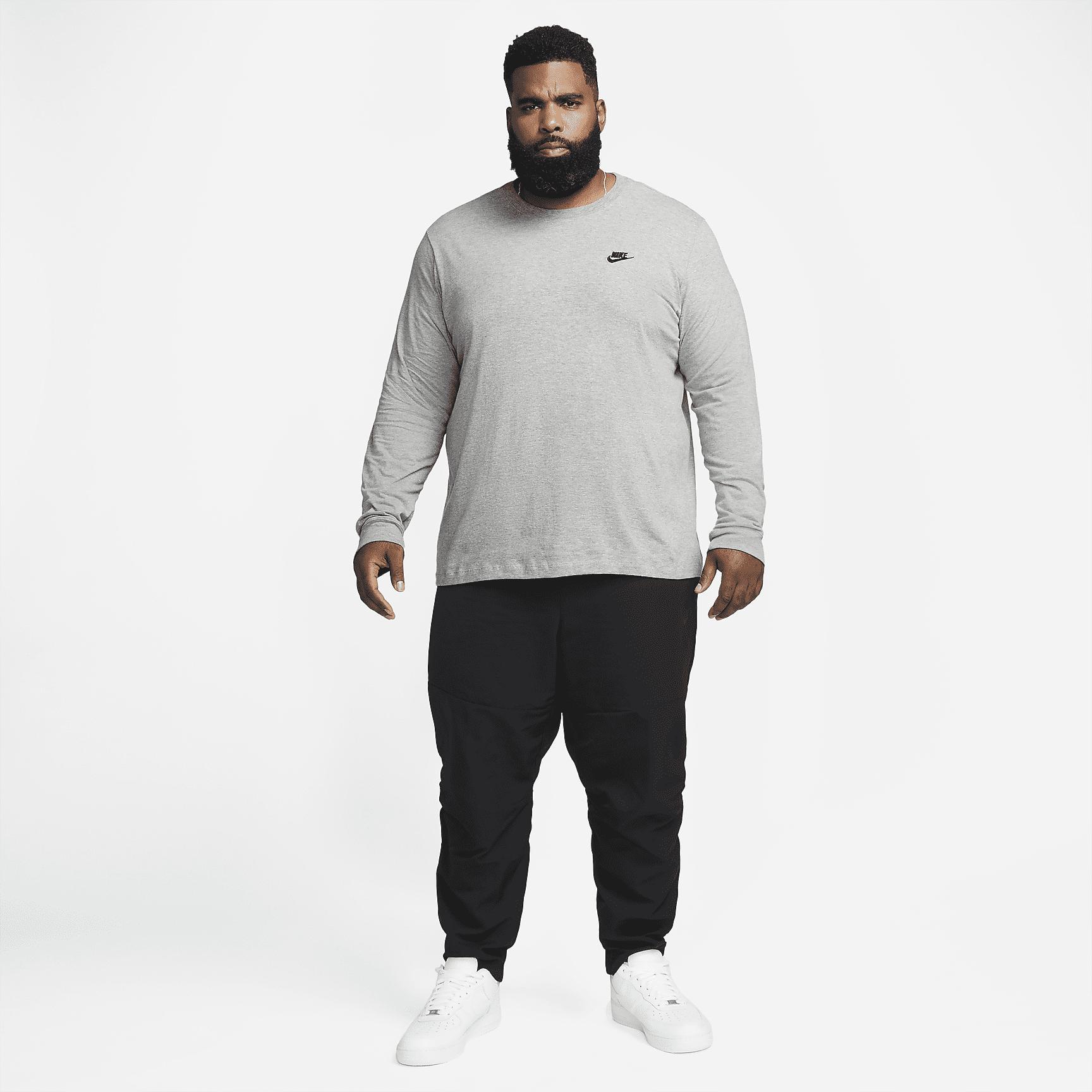 Nike Sportswear Club Men's Long-Sleeve T-Shirt Product Image