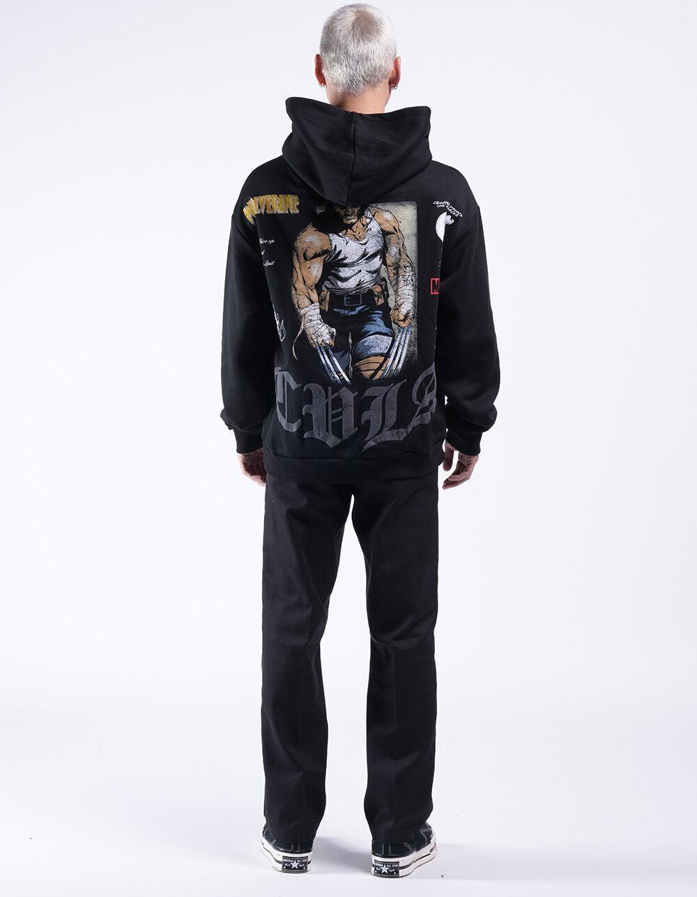 CVLA x Wolverine Beat Down Mens Hoodie - BLACK Product Image
