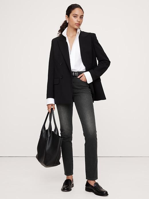 High-Rise Slim Jean Product Image