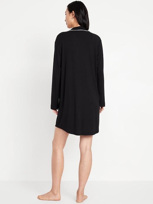 Knit Jersey Sleep Shirt Product Image