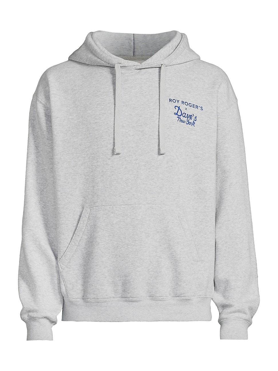 Mens Roy Rogers x Daves New York Logo Cotton-Blend Hoodie Product Image