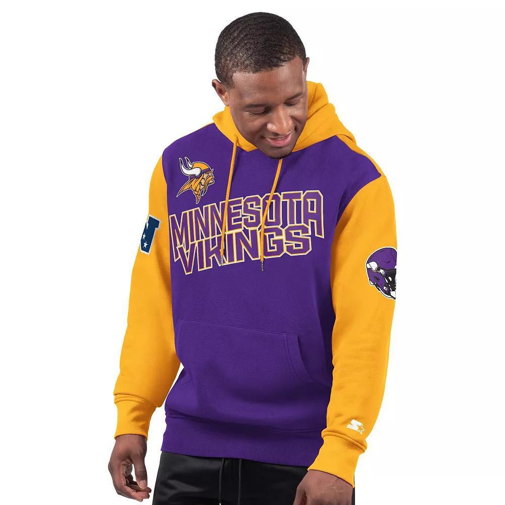 Men's Starter Purple Minnesota Vikings Extreme Pullover Hoodie, Size: 2XL Product Image
