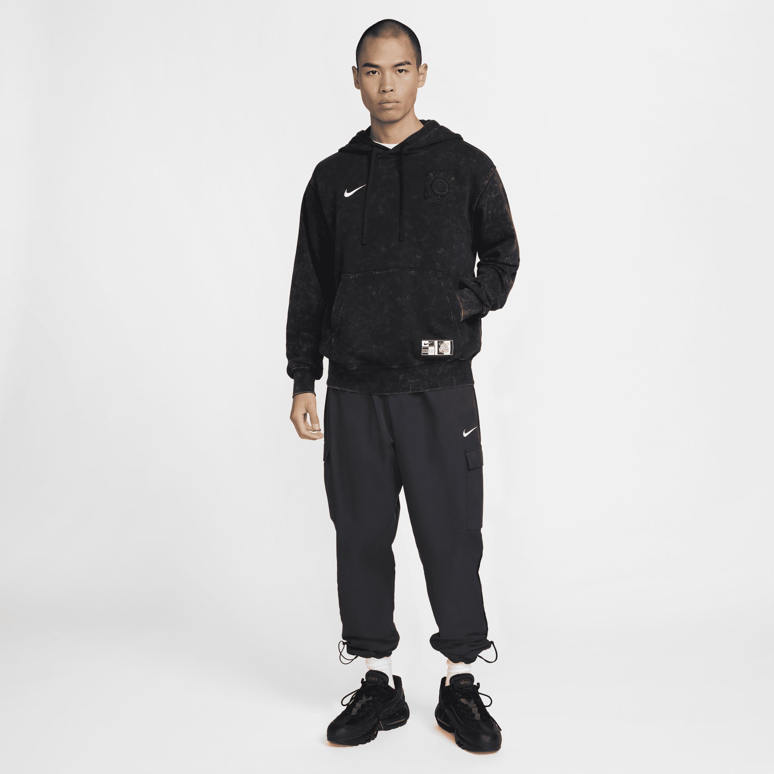 S.C. Corinthians Club Nike Men's Soccer French Terry Pullover Hoodie Product Image