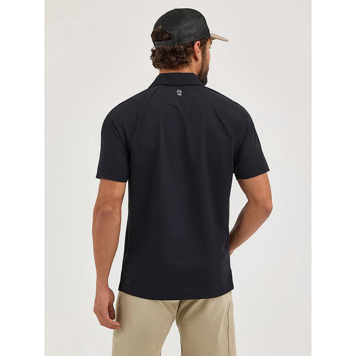 Wrangler ATG Men's Chesapeake Polo Shirt in Jet Product Image