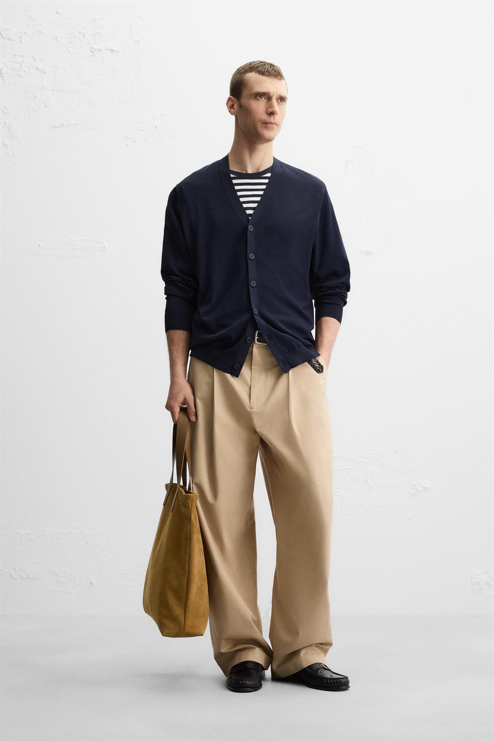 COTTON - WOOL CARDIGAN Product Image