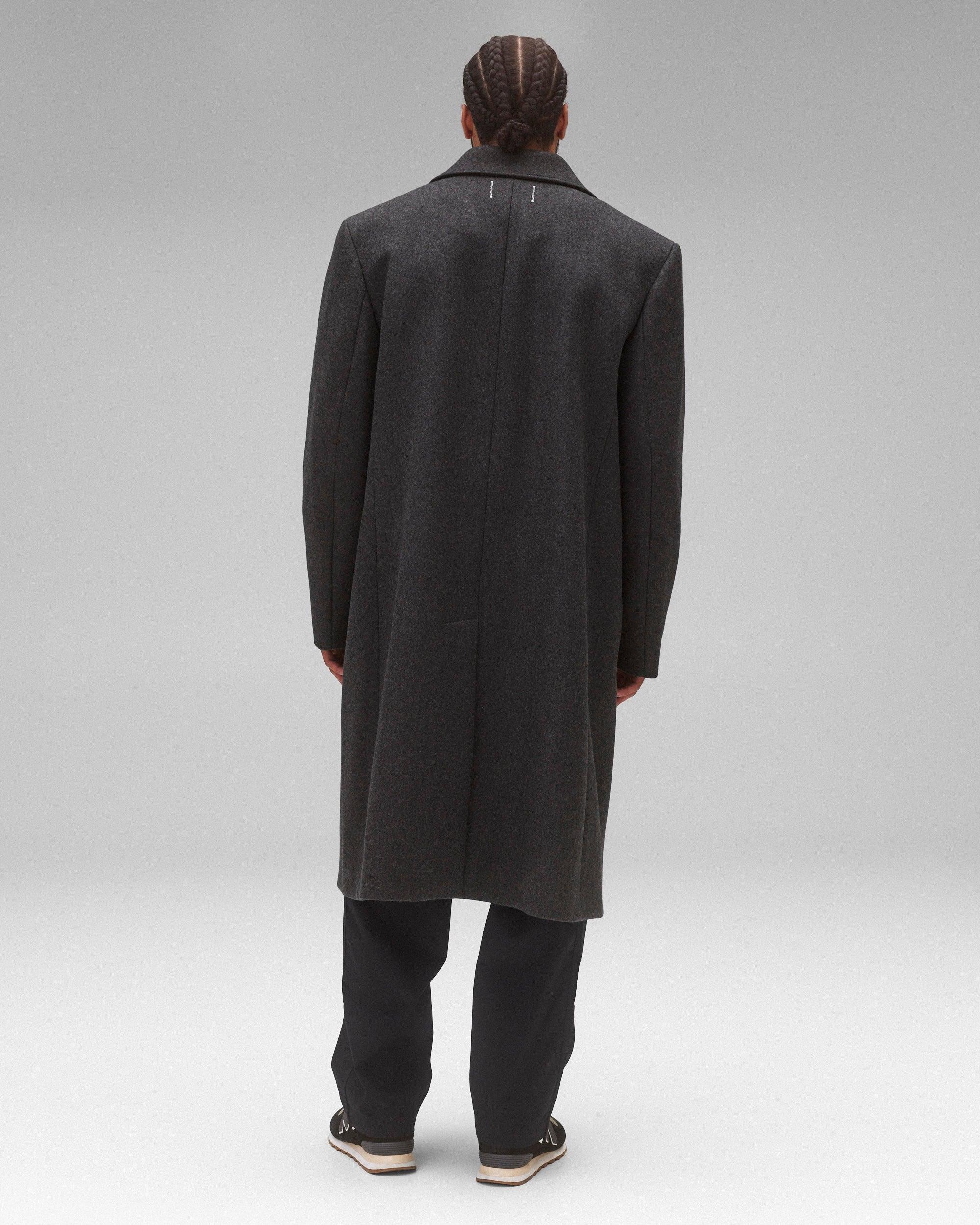 Wool Cashmere Polo Coat Male Product Image