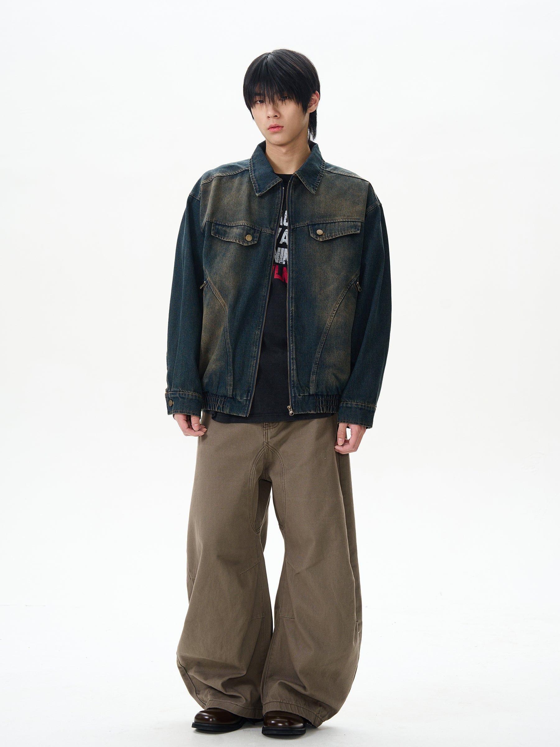 RT No. 12417 RETRO BLUE COLLAR DENIM JK Product Image