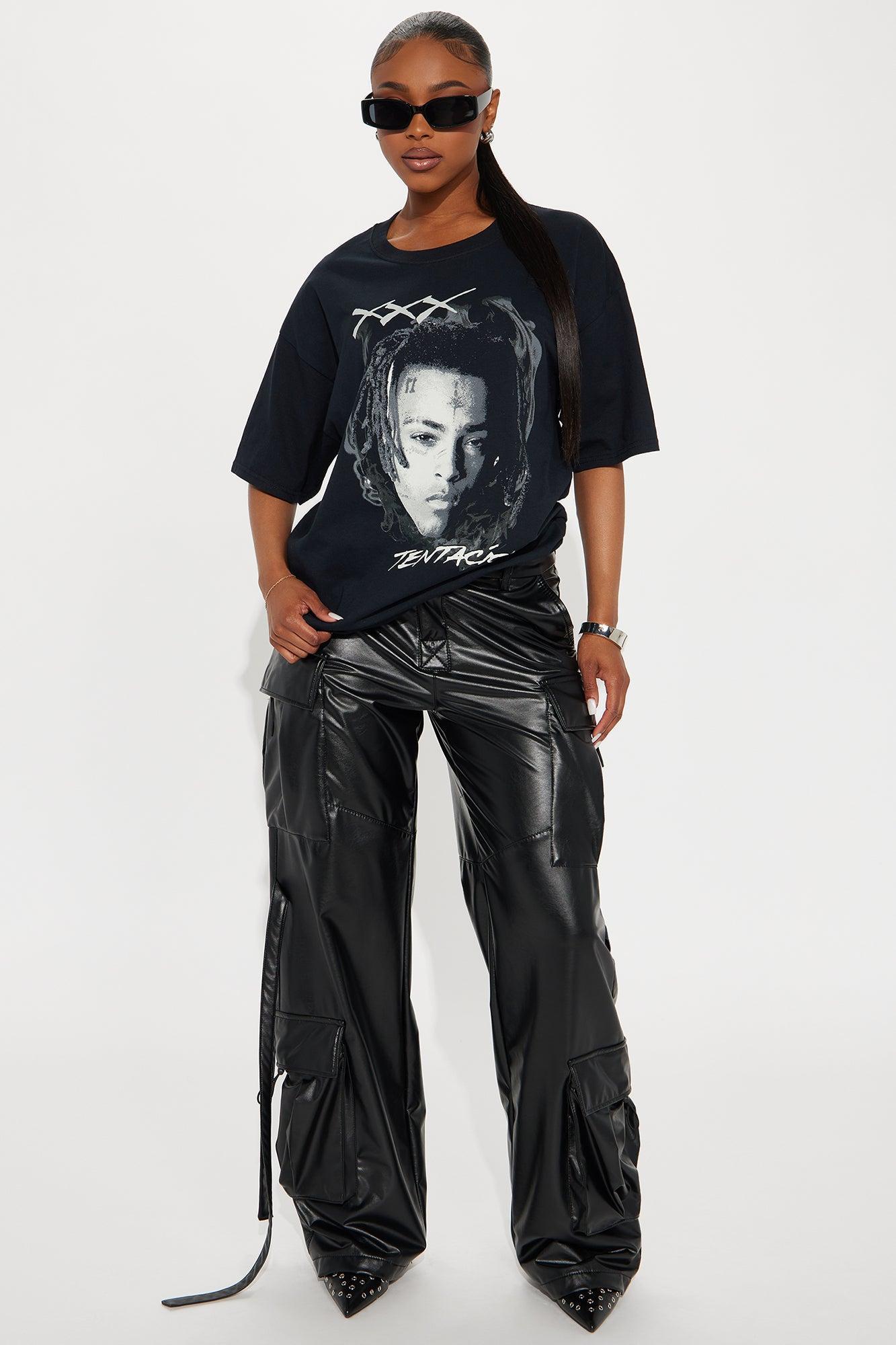 XXX TENTACION Only Oversized Tee - Black Product Image