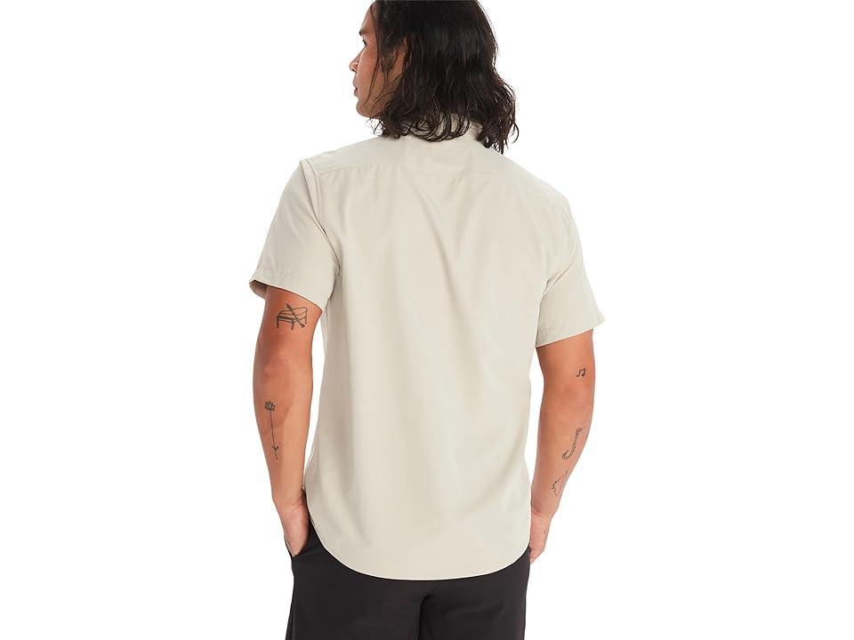 Marmot Aerobora Short Sleeve (Sandbar) Men's Clothing Product Image