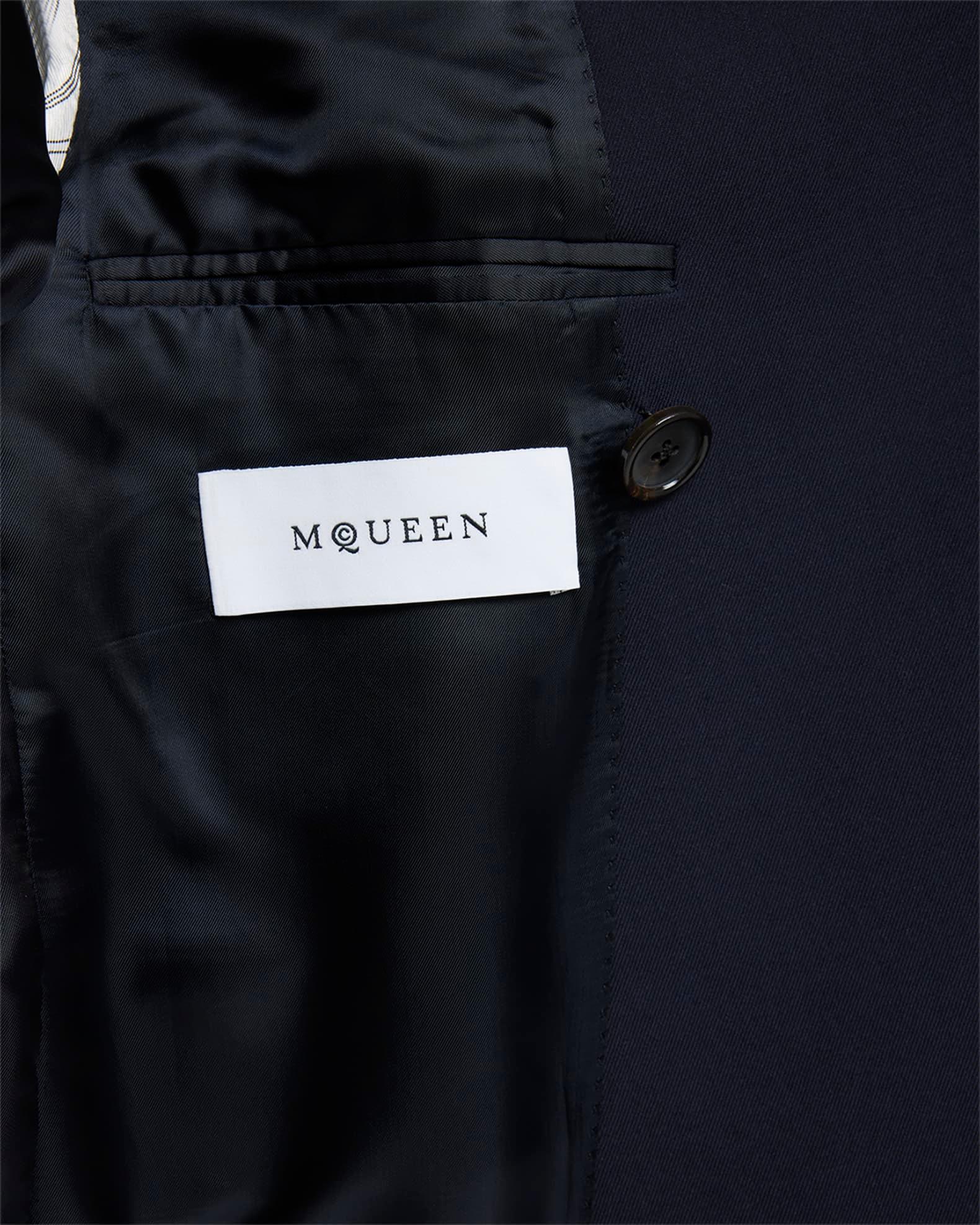Men's Double-Breasted Shrunken Blazer Product Image