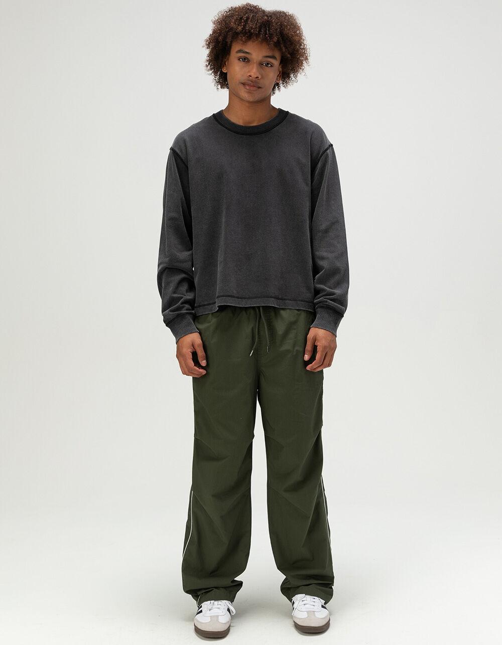 RSQ Mens Track Pants - DK GREEN Product Image