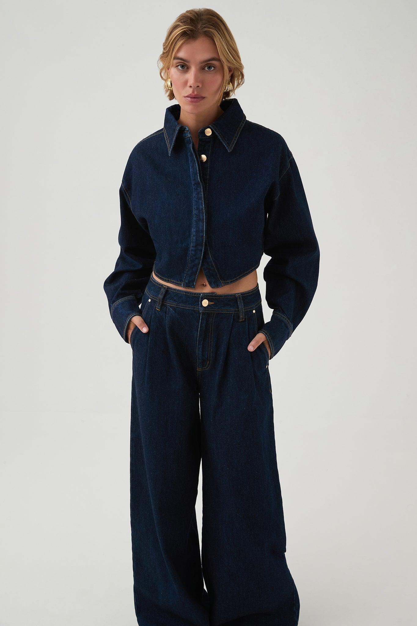 Long Sleeve Sunray Denim Shirt Product Image