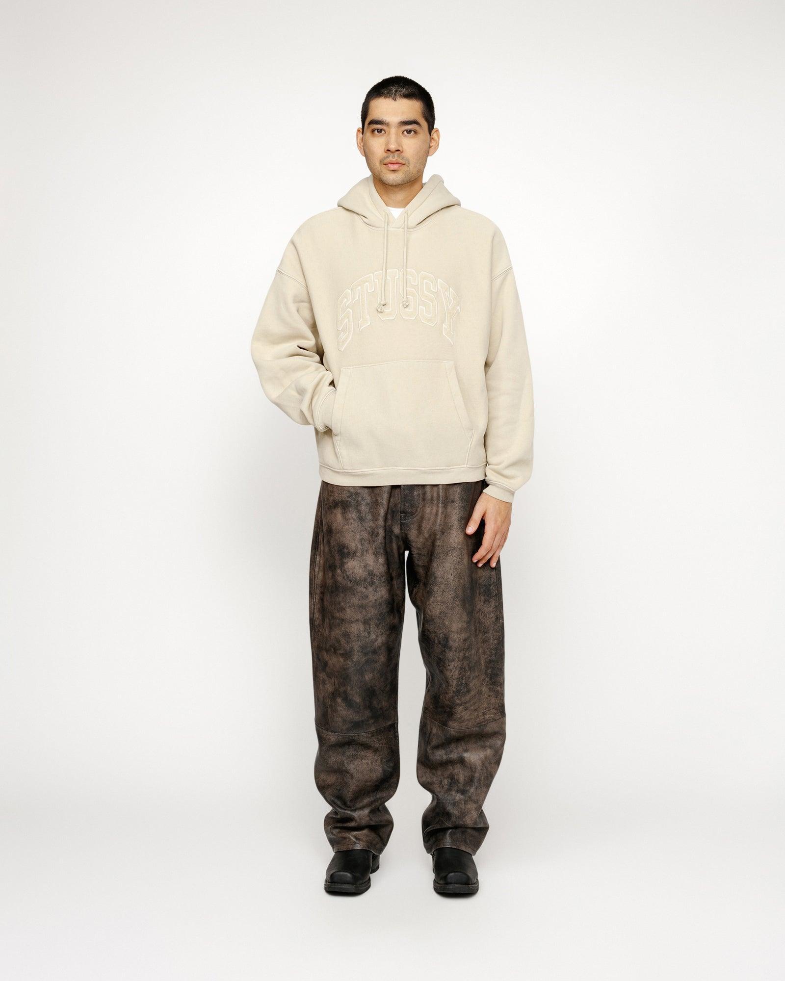EMBROIDERED RELAXED HOODIE Male Product Image