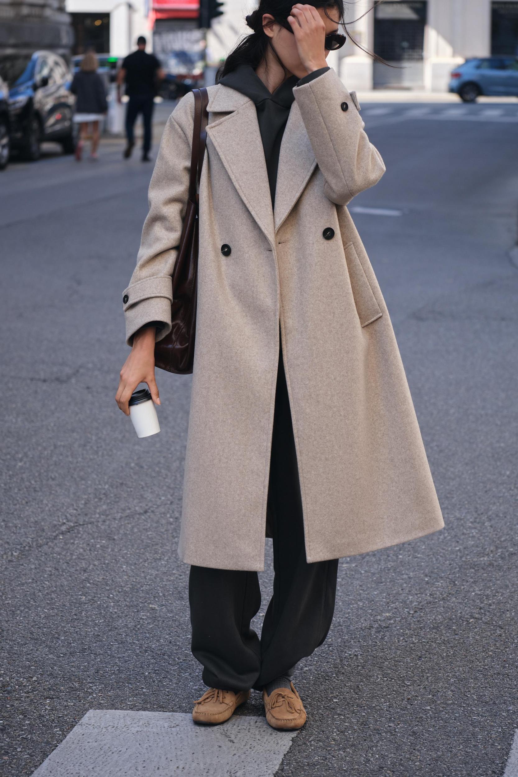 SOFT OVERSIZED COAT Product Image