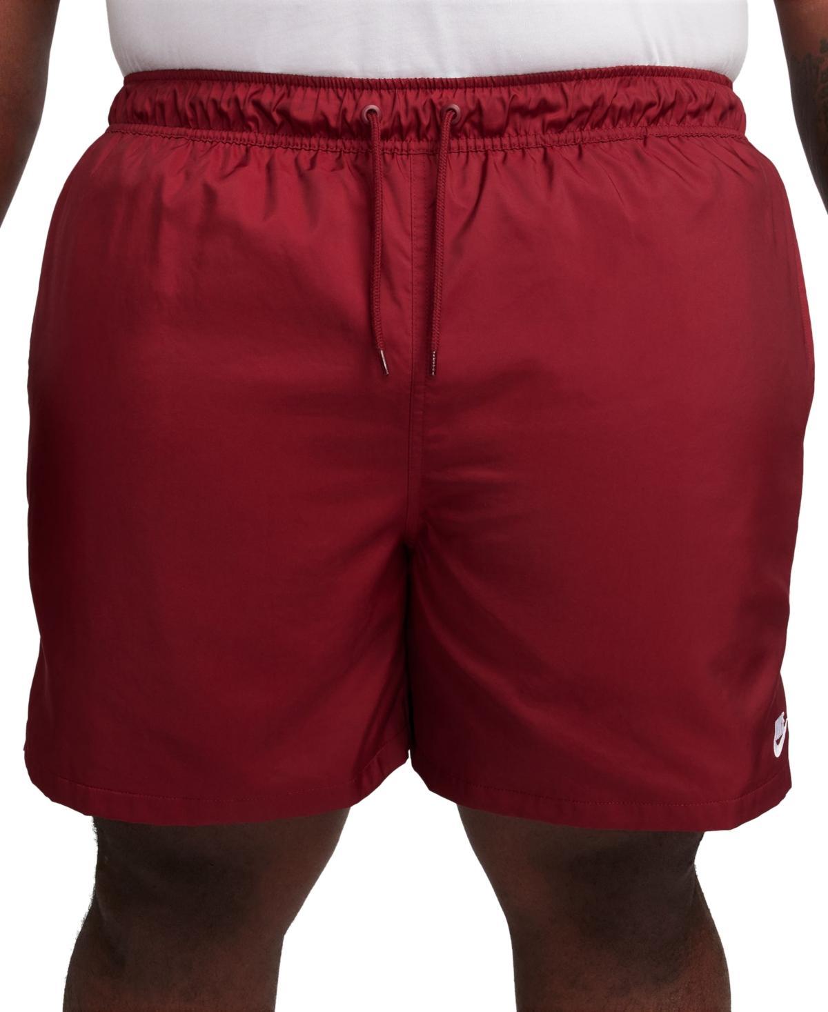Men's Nike Club Woven Flow Shorts, Size: Medium, Flax Product Image