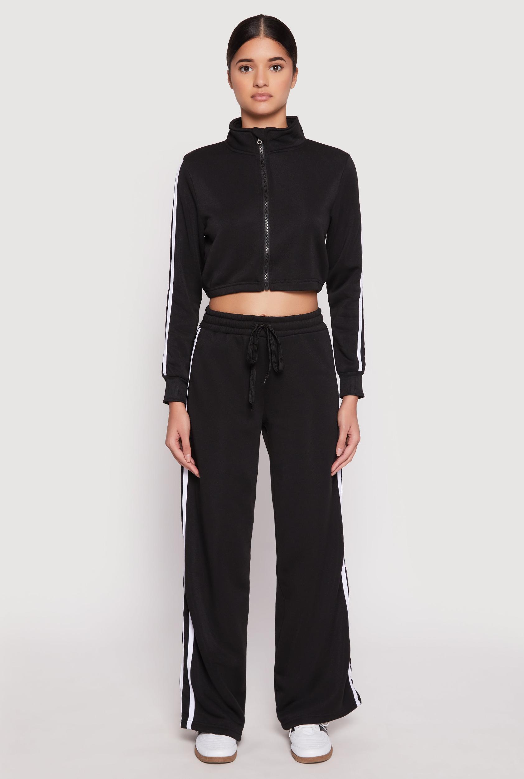 Womens Varsity Stripe Drawstring Sweatpants Product Image