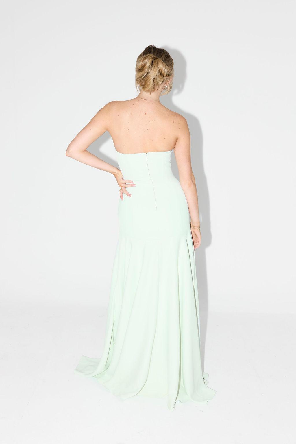 The Ultimate Muse Strapless Maxi Dress Product Image