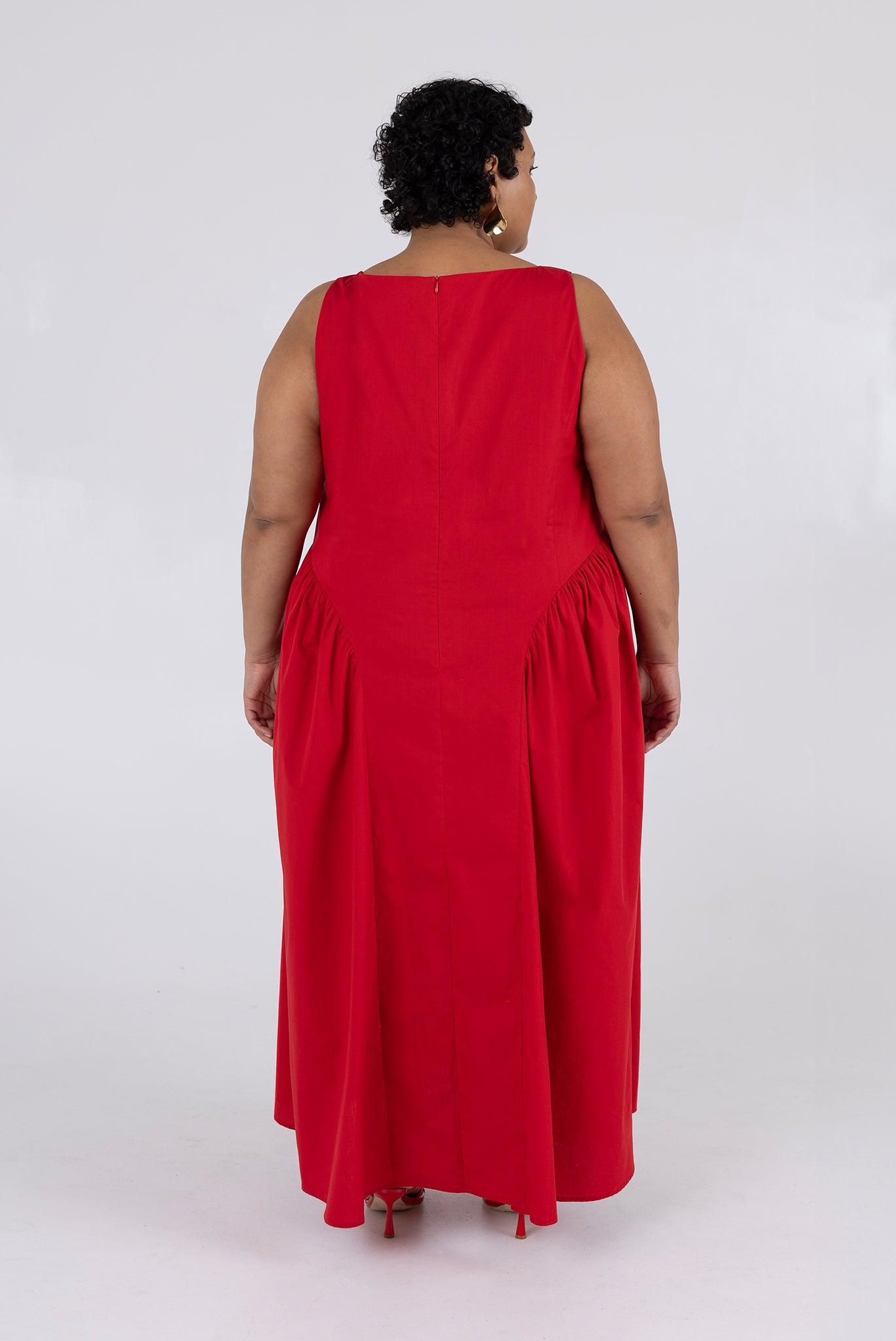 Vanessa Dress - Scarlet Product Image