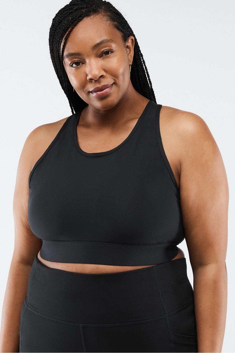 Fabletics Siena High-Impact Sports Bra Womens black Size XXS Product Image
