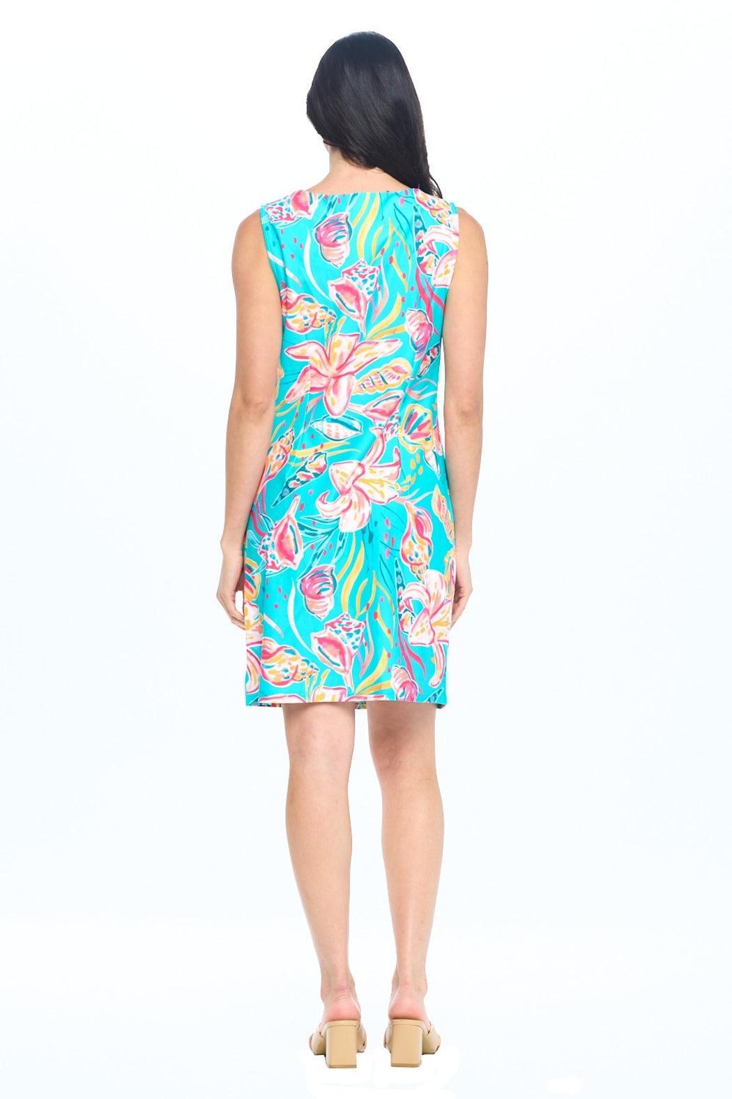 Mint Sleeveless Shift Dress Product Image