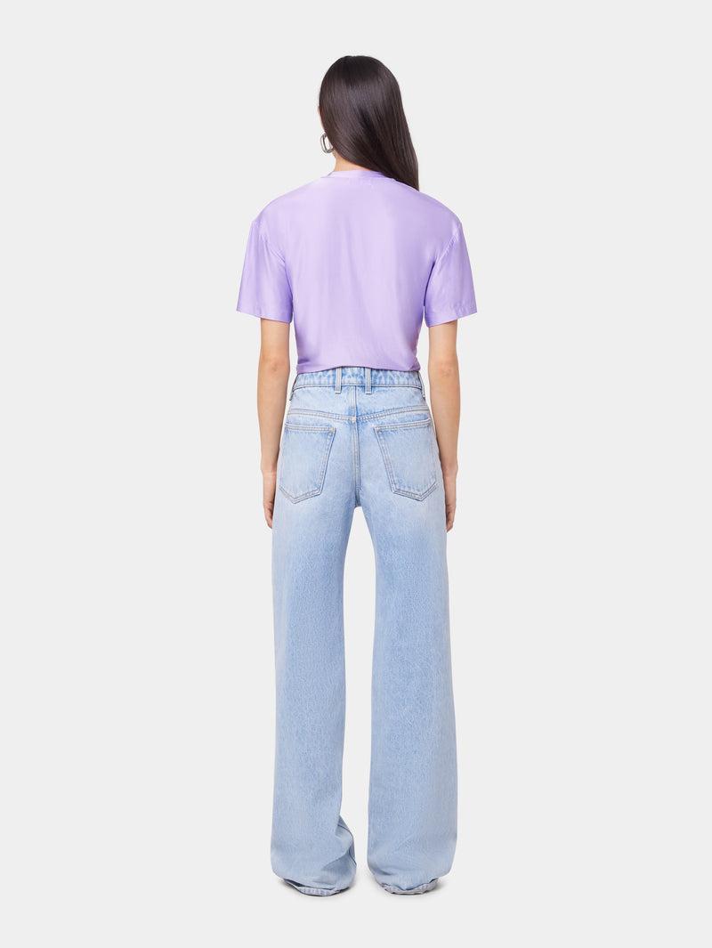 LAVENDER PIERCING TEE-SHIRT IN JERSEY Product Image