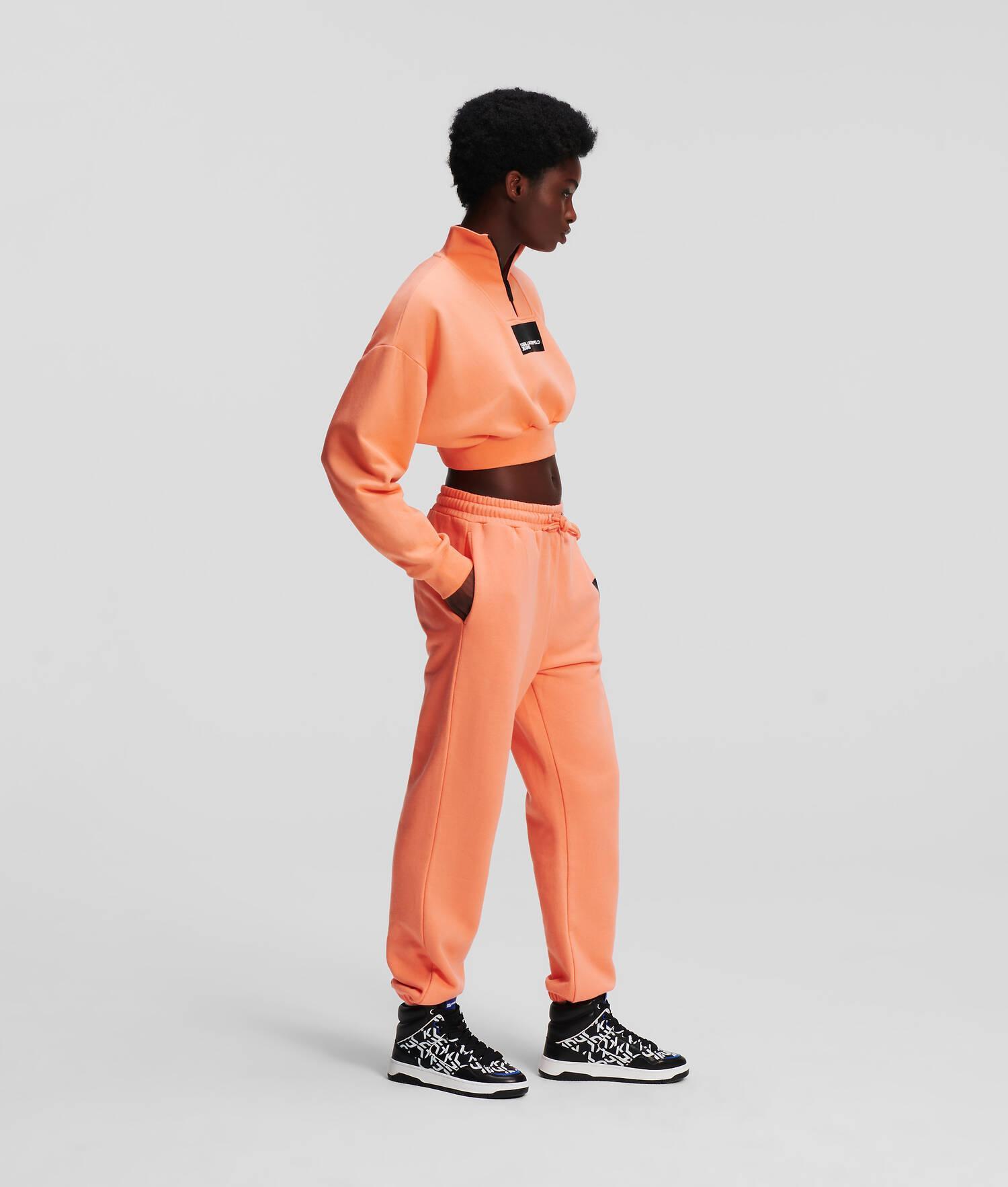 KLJ CROPPED HALF-ZIP SWEATSHIRT Product Image