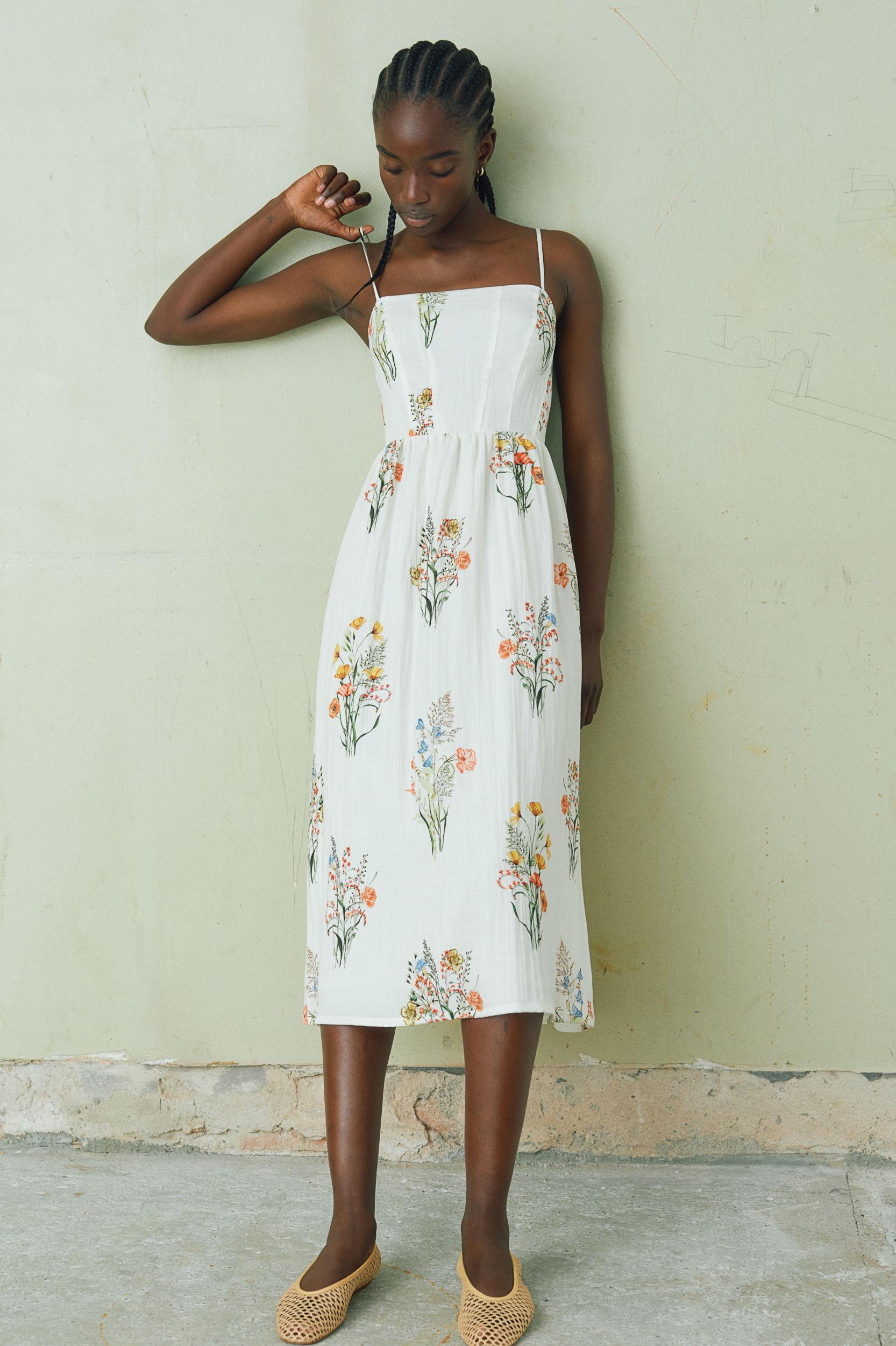 Strappy Midi Dress Product Image
