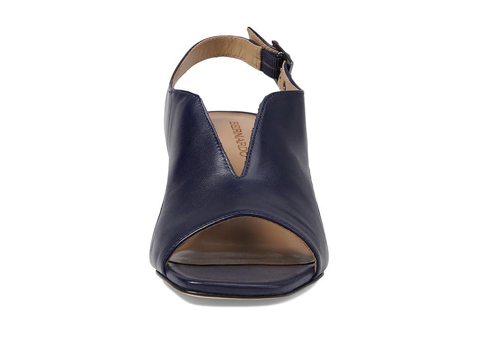 Womens Bedford Leather Mid Heel Sandals Product Image