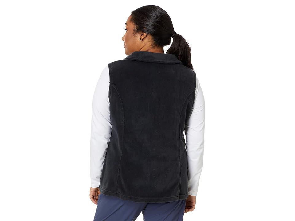 Plus Size Columbia Benton Springs Fleece Vest, Women's, Size: 1XL, Black Product Image