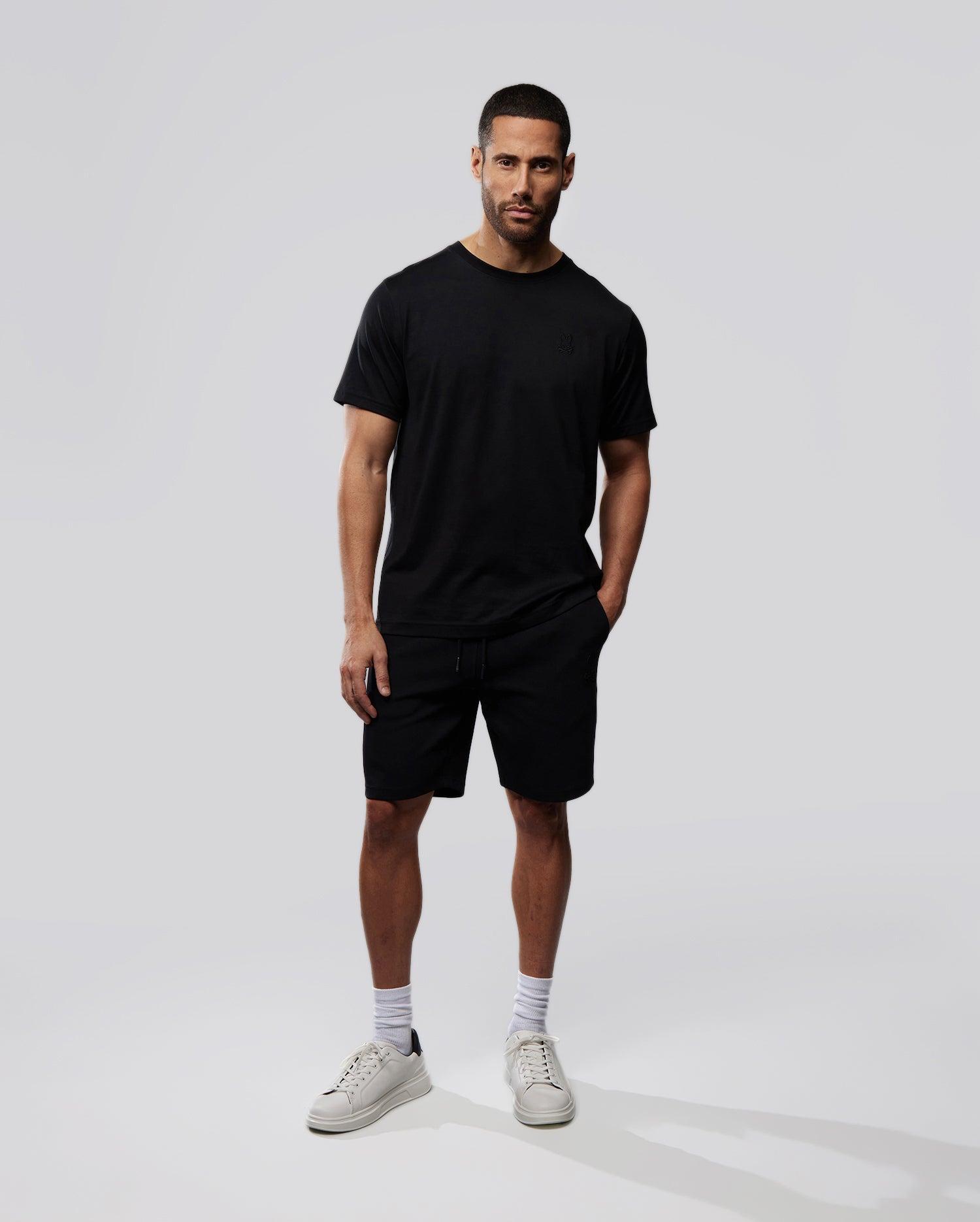 MENS OUTLINE SWEATSHORTS - B6R507ARCN Male Product Image