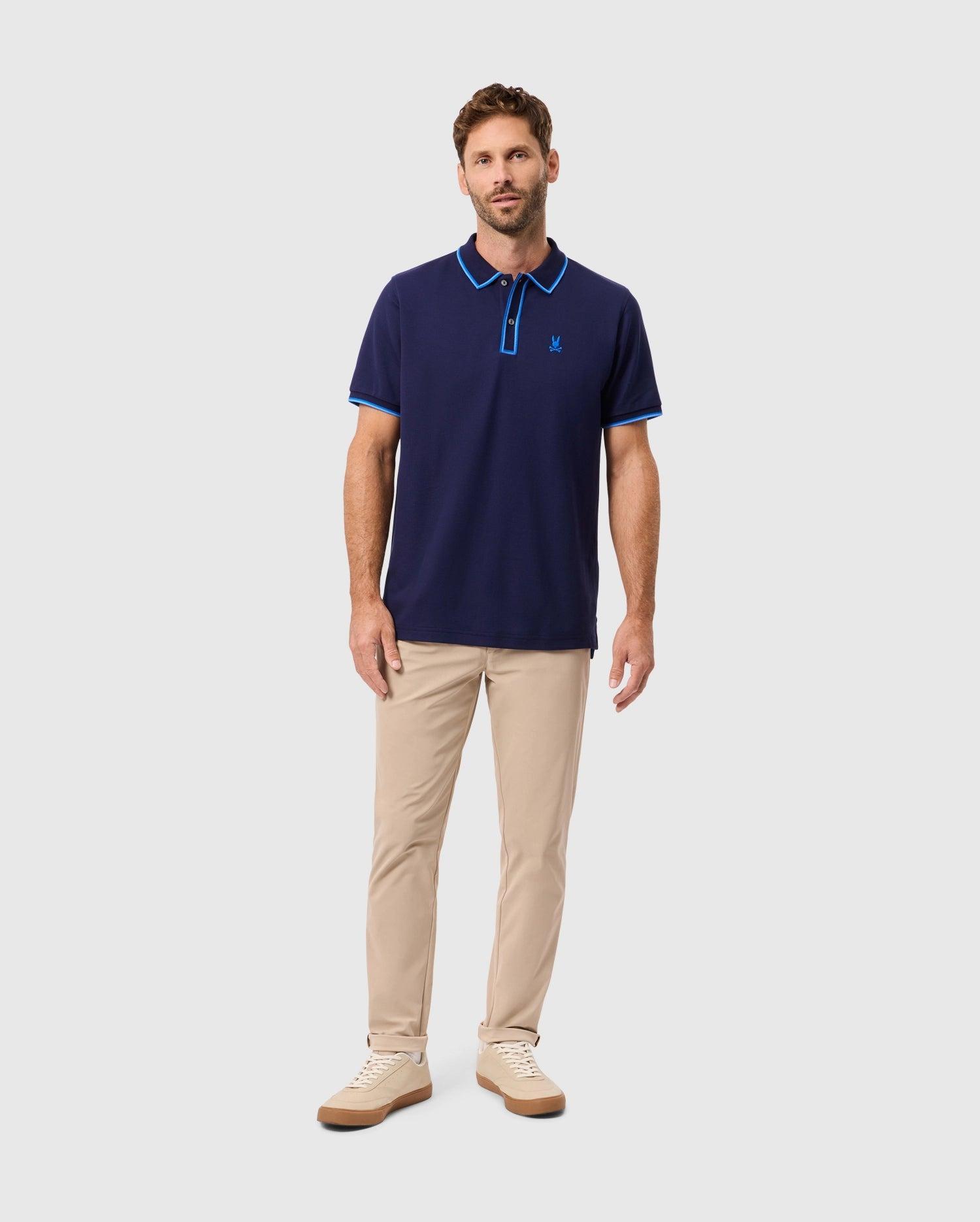 KIDS RIVIERA PIQUE POLO SHIRT - B0K640C200 Product Image