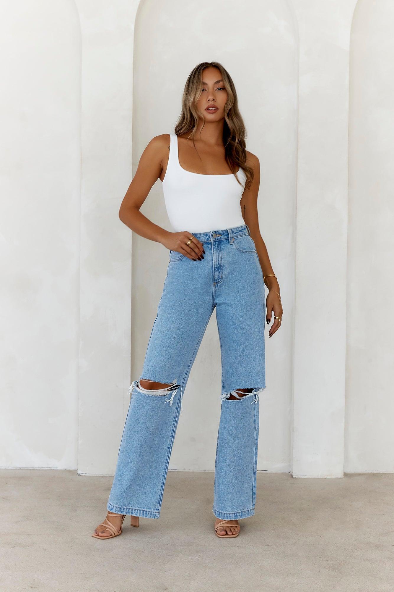 BASE  Everyday Staple Singlet Top White Product Image