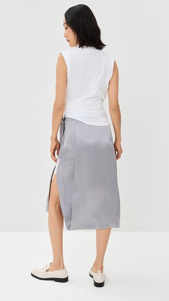 3.1 Phillip Lim Endless Loop T-Shirt Combo Dress with Lace | Shopbop Product Image