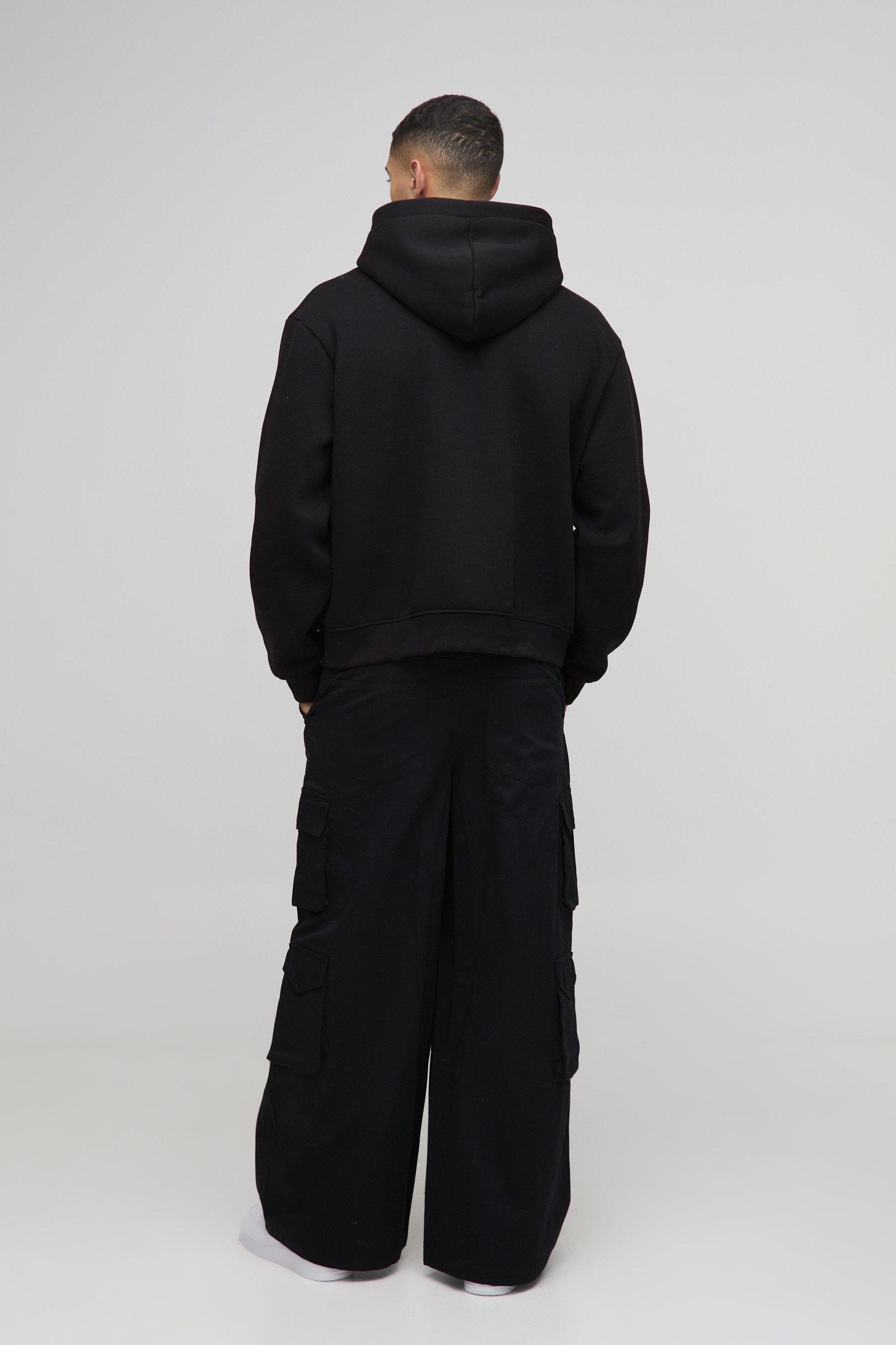 Extreme Baggy Rigid Multi Cargo Pocket Pants | boohooMAN USA Product Image